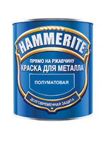 Hammerite полуматовая - белая